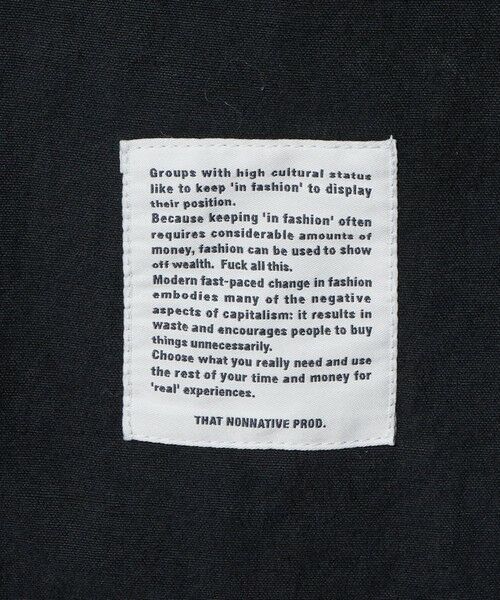 BEAUTY&YOUTH UNITED ARROWS / ビューティー&ユース ユナイテッドアローズ Tシャツ | ＜nonnative＞ワンダラーロングコート ウィンドーストッパー | 詳細11