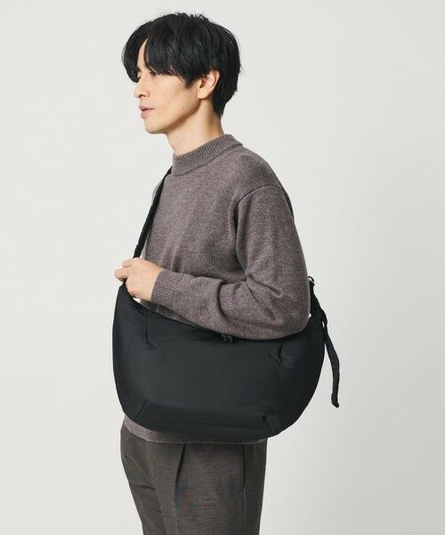 BEAUTY&YOUTH UNITED ARROWS / ビューティー&ユース ユナイテッドアローズ ショルダーバッグ | ナイロン ツイル ムーン ショルダー バッグ | 詳細1