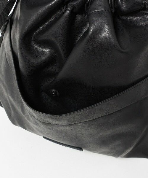 BEAUTY&YOUTH UNITED ARROWS / ビューティー&ユース ユナイテッドアローズ ショルダーバッグ | ＜BAICYCLON＞レザーライク ドロー ストリング 巾着 バッグ | 詳細12