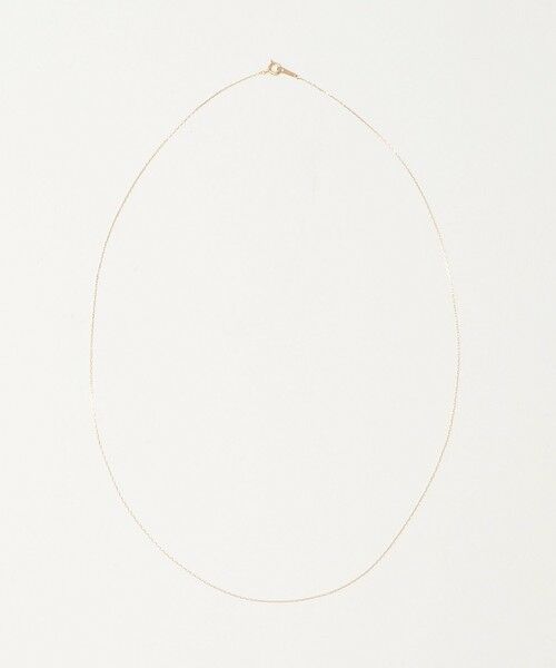 BEAUTY&YOUTH UNITED ARROWS / ビューティー&ユース ユナイテッドアローズ ネックレス・ペンダント・チョーカー | K10YG THIN ネックレス | 詳細1