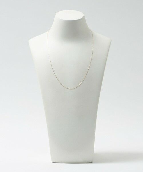 BEAUTY&YOUTH UNITED ARROWS / ビューティー&ユース ユナイテッドアローズ ネックレス・ペンダント・チョーカー | K10YG THIN ネックレス | 詳細6