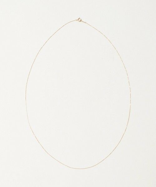 BEAUTY&YOUTH UNITED ARROWS / ビューティー&ユース ユナイテッドアローズ ネックレス・ペンダント・チョーカー | K10YG THIN ネックレス | 詳細11