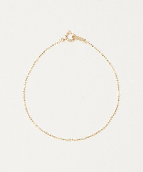 BEAUTY&YOUTH UNITED ARROWS / ビューティー&ユース ユナイテッドアローズ ブレスレット・バングル | K10YG THIN ブレスレット | 詳細3