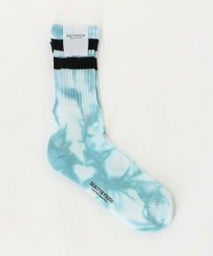 BEAUTY&YOUTH UNITED ARROWS / ビューティー&ユース ユナイテッドアローズ ソックス | ツーライン パイル クルー タイダイ ソックス