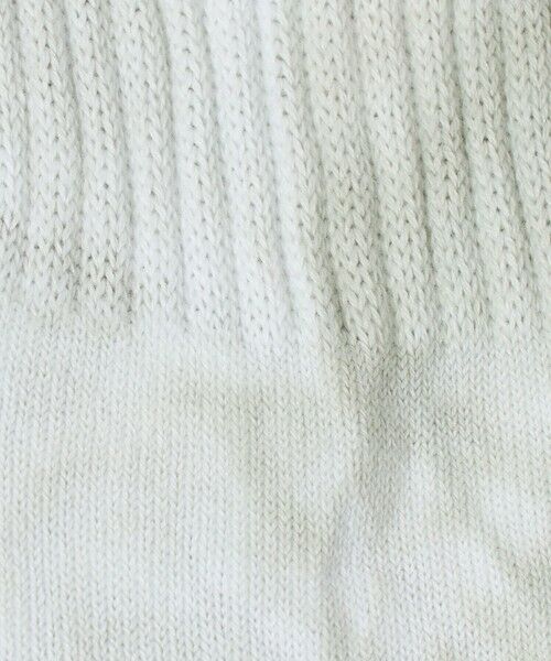 BEAUTY&YOUTH UNITED ARROWS / ビューティー&ユース ユナイテッドアローズ ソックス | ツーライン パイル クルー タイダイ ソックス | 詳細3