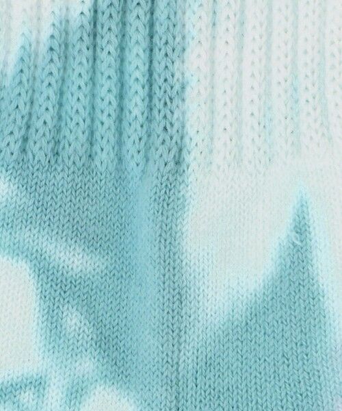 BEAUTY&YOUTH UNITED ARROWS / ビューティー&ユース ユナイテッドアローズ ソックス | ツーライン パイル クルー タイダイ ソックス | 詳細6