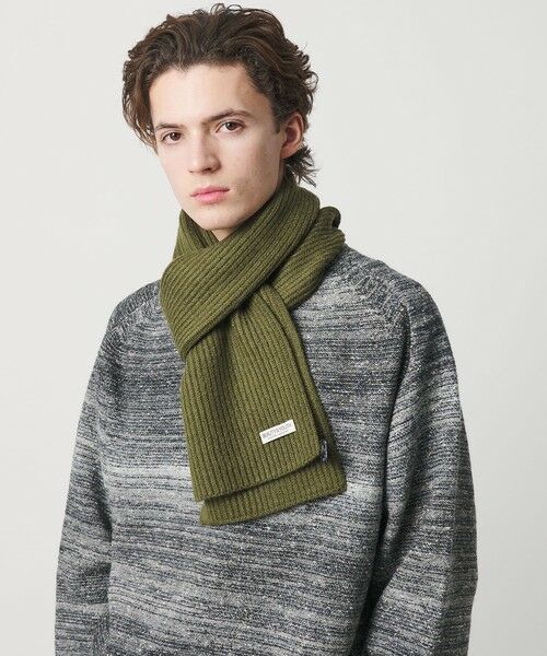 BEAUTY&YOUTH UNITED ARROWS / ビューティー&ユース ユナイテッドアローズ マフラー・ショール・スヌード・ストール | アゼ ニット マフラー | 詳細9