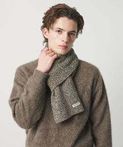 BEAUTY&YOUTH UNITED ARROWS / ビューティー&ユース ユナイテッドアローズ マフラー・ショール・スヌード・ストール | ミックス アゼ ニット マフラー