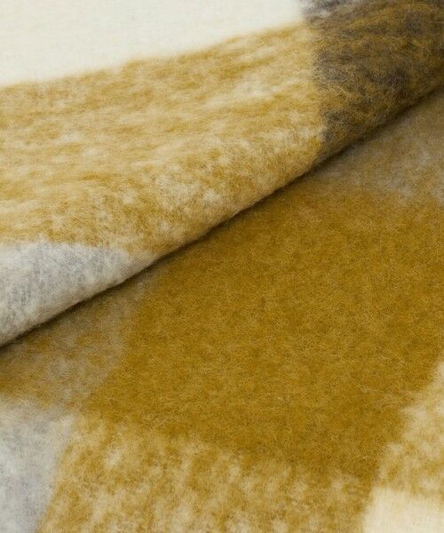 BEAUTY&YOUTH UNITED ARROWS / ビューティー&ユース ユナイテッドアローズ マフラー・ショール・スヌード・ストール | ブラッシュド ブロックチェック マフラー | 詳細11