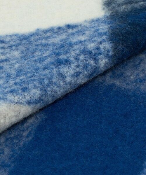 BEAUTY&YOUTH UNITED ARROWS / ビューティー&ユース ユナイテッドアローズ マフラー・ショール・スヌード・ストール | ブラッシュド ブロックチェック マフラー | 詳細14