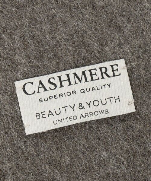 BEAUTY&YOUTH UNITED ARROWS / ビューティー&ユース ユナイテッドアローズ マフラー・ショール・スヌード・ストール | カシミヤ ソリッド マフラー | 詳細10