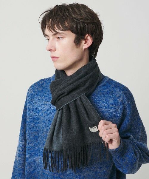 BEAUTY&YOUTH UNITED ARROWS / ビューティー&ユース ユナイテッドアローズ マフラー・ショール・スヌード・ストール | カシミヤ リバーシブル マフラー | 詳細1