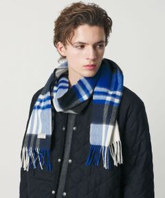 BEAUTY&YOUTH UNITED ARROWS / ビューティー&ユース ユナイテッドアローズ マフラー・ショール・スヌード・ストール | カシミヤ チェック マフラー