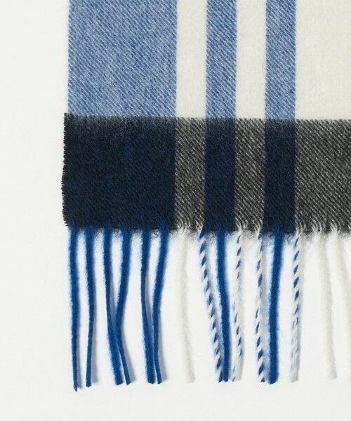 BEAUTY&YOUTH UNITED ARROWS / ビューティー&ユース ユナイテッドアローズ マフラー・ショール・スヌード・ストール | カシミヤ チェック マフラー | 詳細11