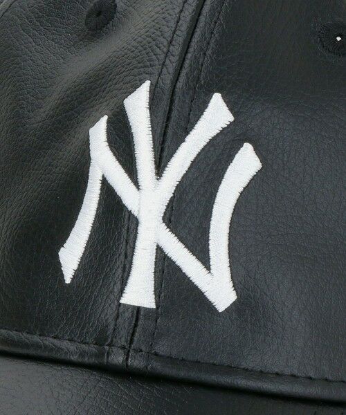 BEAUTY&YOUTH UNITED ARROWS / ビューティー&ユース ユナイテッドアローズ キャップ | 【別注】＜NEW ERA＞9TWENTY レザーライク キャップ | 詳細4