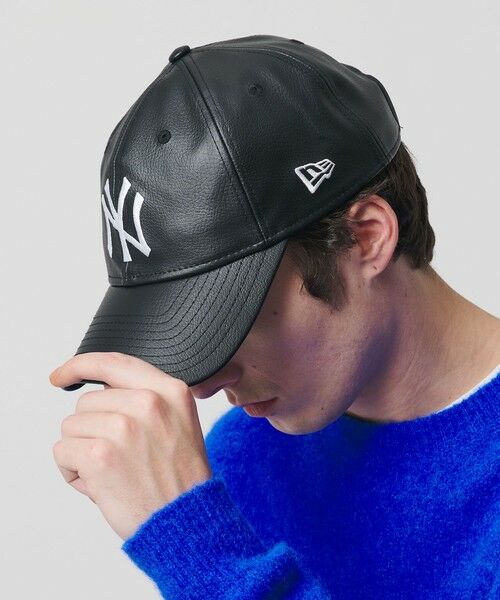 BEAUTY&YOUTH UNITED ARROWS / ビューティー&ユース ユナイテッドアローズ キャップ | 【別注】＜NEW ERA＞9TWENTY レザーライク キャップ | 詳細1