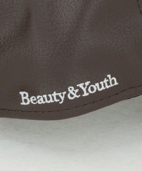 BEAUTY&YOUTH UNITED ARROWS / ビューティー&ユース ユナイテッドアローズ キャップ | 【別注】＜NEW ERA＞9TWENTY レザーライク キャップ | 詳細9