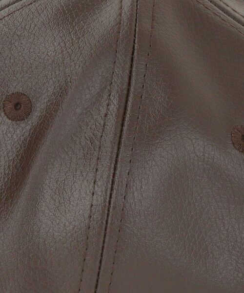 BEAUTY&YOUTH UNITED ARROWS / ビューティー&ユース ユナイテッドアローズ キャップ | 【別注】＜NEW ERA＞9TWENTY レザーライク キャップ | 詳細10