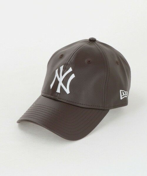 BEAUTY & YOUTH UNITED ARROWS/ビューティー&ユース ユナイテッドアローズ 【別注】＜NEW ERA＞9TWENTY レザーライク キャップ MD. BROWN FREE