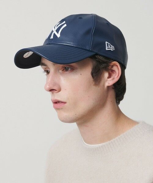 BEAUTY&YOUTH UNITED ARROWS / ビューティー&ユース ユナイテッドアローズ キャップ | 【別注】＜NEW ERA＞9TWENTY レザーライク キャップ | 詳細11