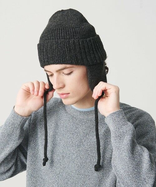 BEAUTY&YOUTH UNITED ARROWS / ビューティー&ユース ユナイテッドアローズ ニットキャップ | ＜Racal＞イヤー ニット ワッチ キャップ | 詳細5