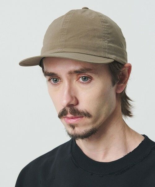 BEAUTY&YOUTH UNITED ARROWS / ビューティー&ユース ユナイテッドアローズ キャップ | ブラッシュド ポリエステル ナイロン 6パネル キャップ | 詳細4