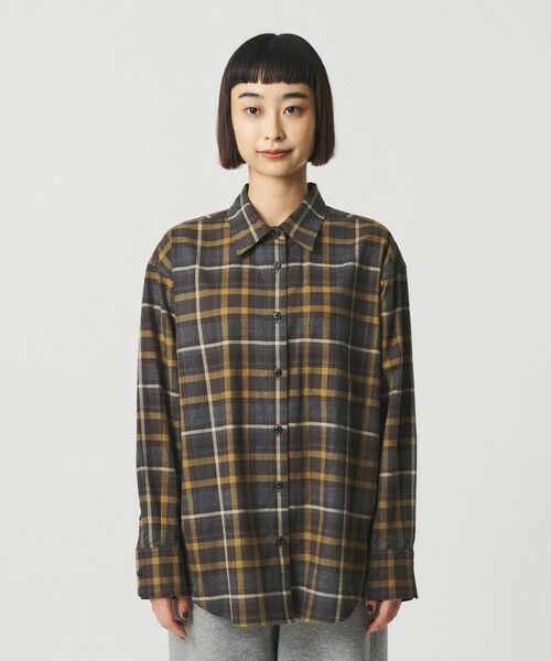 BEAUTY&YOUTH UNITED ARROWS / ビューティー&ユース ユナイテッドアローズ シャツ・ブラウス | コットンフランネル チェックシャツ | 詳細4