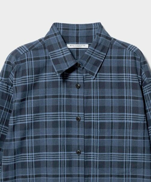 BEAUTY&YOUTH UNITED ARROWS / ビューティー&ユース ユナイテッドアローズ シャツ・ブラウス | コットンフランネル チェックシャツ | 詳細17