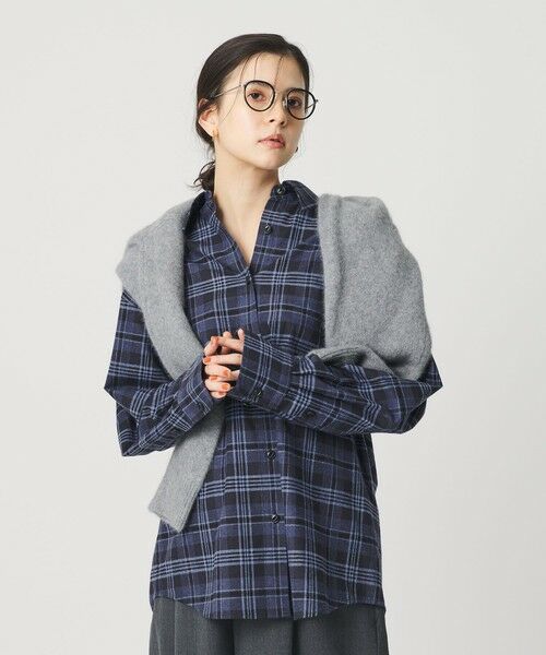BEAUTY&YOUTH UNITED ARROWS / ビューティー&ユース ユナイテッドアローズ シャツ・ブラウス | コットンフランネル チェックシャツ | 詳細11