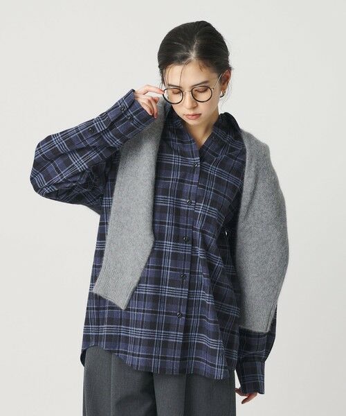 BEAUTY&YOUTH UNITED ARROWS / ビューティー&ユース ユナイテッドアローズ シャツ・ブラウス | コットンフランネル チェックシャツ | 詳細12
