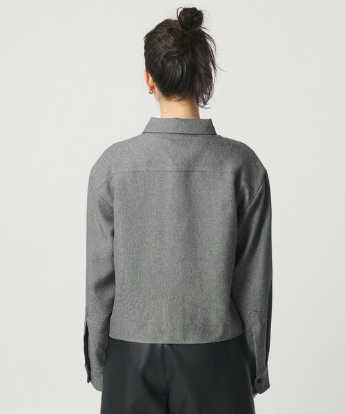 BEAUTY&YOUTH UNITED ARROWS / ビューティー&ユース ユナイテッドアローズ シャツ・ブラウス | 【WEB限定】ポリエステル ワイドショートシャツ | 詳細6