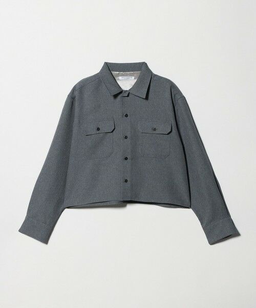 BEAUTY&YOUTH UNITED ARROWS / ビューティー&ユース ユナイテッドアローズ シャツ・ブラウス | 【WEB限定】ポリエステル ワイドショートシャツ | 詳細7