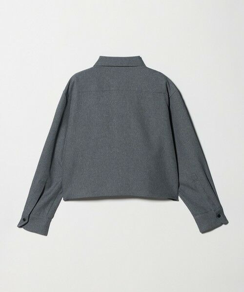 BEAUTY&YOUTH UNITED ARROWS / ビューティー&ユース ユナイテッドアローズ シャツ・ブラウス | 【WEB限定】ポリエステル ワイドショートシャツ | 詳細8