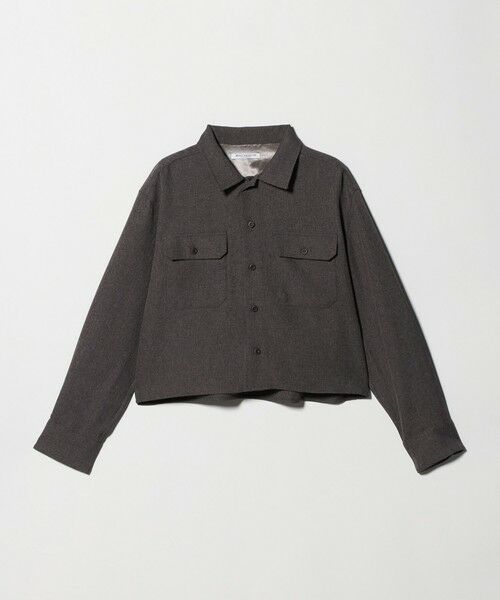 BEAUTY&YOUTH UNITED ARROWS / ビューティー&ユース ユナイテッドアローズ シャツ・ブラウス | 【WEB限定】ポリエステル ワイドショートシャツ | 詳細15