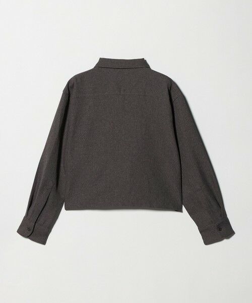 BEAUTY&YOUTH UNITED ARROWS / ビューティー&ユース ユナイテッドアローズ シャツ・ブラウス | 【WEB限定】ポリエステル ワイドショートシャツ | 詳細16