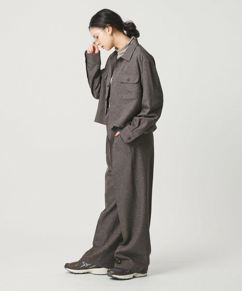 BEAUTY&YOUTH UNITED ARROWS / ビューティー&ユース ユナイテッドアローズ シャツ・ブラウス | 【WEB限定】ポリエステル ワイドショートシャツ | 詳細12