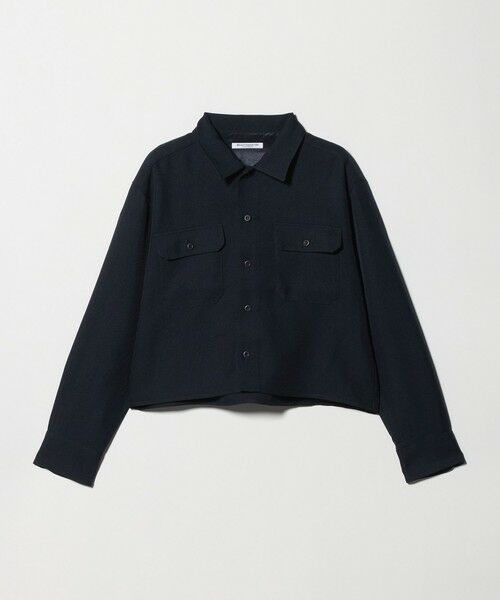BEAUTY&YOUTH UNITED ARROWS / ビューティー&ユース ユナイテッドアローズ シャツ・ブラウス | 【WEB限定】ポリエステル ワイドショートシャツ | 詳細22