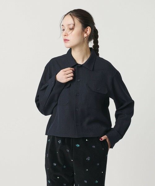 BEAUTY&YOUTH UNITED ARROWS / ビューティー&ユース ユナイテッドアローズ シャツ・ブラウス | 【WEB限定】ポリエステル ワイドショートシャツ | 詳細20