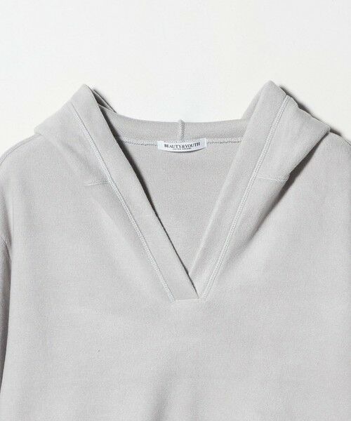 BEAUTY&YOUTH UNITED ARROWS / ビューティー&ユース ユナイテッドアローズ カットソー | パイル スキッパーフーディ | 詳細6