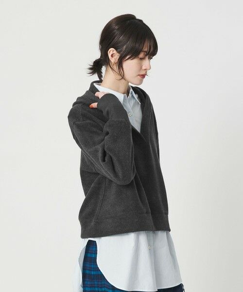 BEAUTY&YOUTH UNITED ARROWS / ビューティー&ユース ユナイテッドアローズ カットソー | パイル スキッパーフーディ | 詳細9