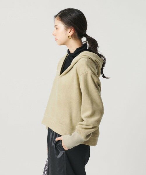 BEAUTY&YOUTH UNITED ARROWS / ビューティー&ユース ユナイテッドアローズ カットソー | パイル スキッパーフーディ | 詳細16