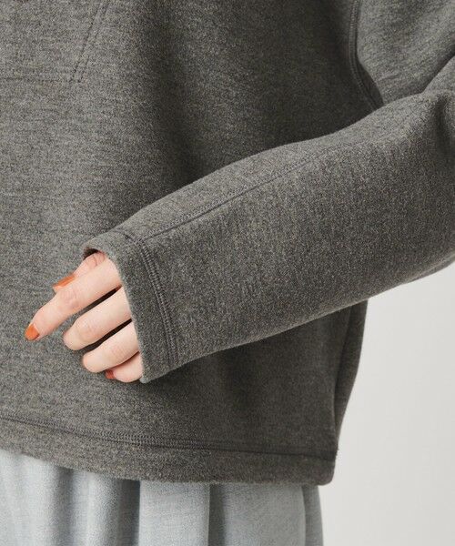 BEAUTY&YOUTH UNITED ARROWS / ビューティー&ユース ユナイテッドアローズ カットソー | ダンボール ハーフジップ プルオーバー | 詳細16