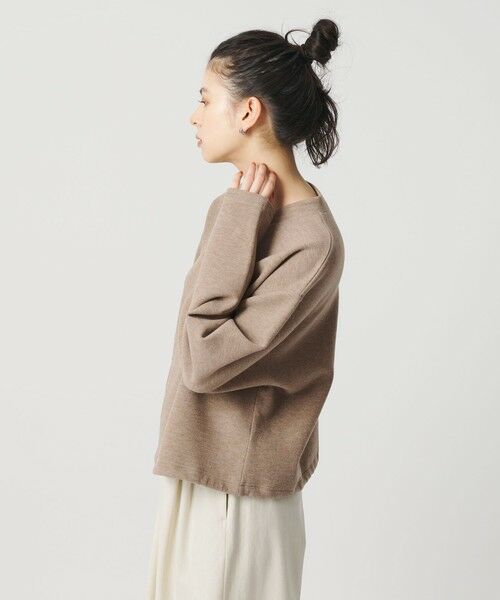 BEAUTY&YOUTH UNITED ARROWS / ビューティー&ユース ユナイテッドアローズ カットソー | ダンボール ハーフジップ プルオーバー | 詳細21