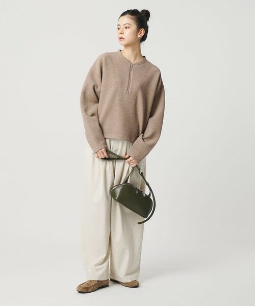 BEAUTY&YOUTH UNITED ARROWS / ビューティー&ユース ユナイテッドアローズ カットソー | ダンボール ハーフジップ プルオーバー | 詳細22