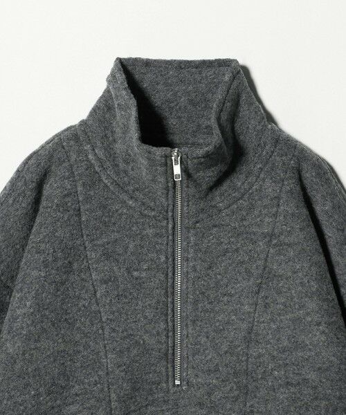 BEAUTY&YOUTH UNITED ARROWS / ビューティー&ユース ユナイテッドアローズ カットソー | ハーフジップ エルボーパッチ プルオーバー | 詳細10