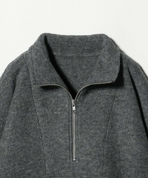 BEAUTY&YOUTH UNITED ARROWS / ビューティー&ユース ユナイテッドアローズ カットソー | ハーフジップ エルボーパッチ プルオーバー | 詳細11