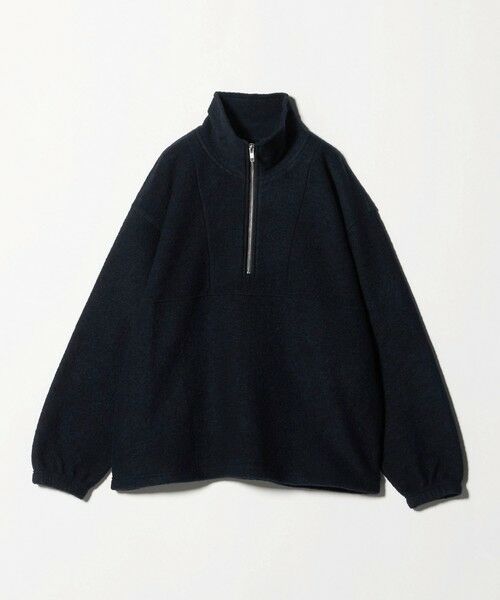 BEAUTY&YOUTH UNITED ARROWS / ビューティー&ユース ユナイテッドアローズ カットソー | ハーフジップ エルボーパッチ プルオーバー | 詳細25