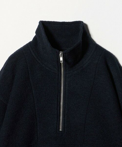 BEAUTY&YOUTH UNITED ARROWS / ビューティー&ユース ユナイテッドアローズ カットソー | ハーフジップ エルボーパッチ プルオーバー | 詳細27