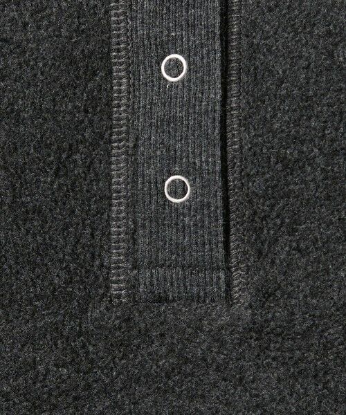 BEAUTY&YOUTH UNITED ARROWS / ビューティー&ユース ユナイテッドアローズ カットソー | フリース スナップ プルオーバー | 詳細12