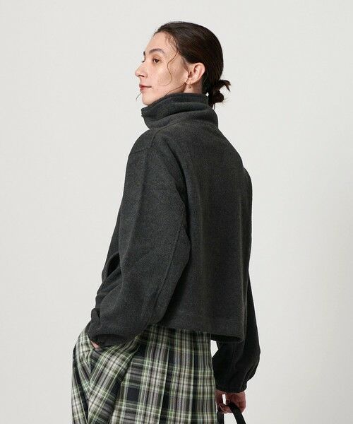 BEAUTY&YOUTH UNITED ARROWS / ビューティー&ユース ユナイテッドアローズ カットソー | フリース スナップ プルオーバー | 詳細9